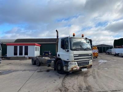 Daf CF75.250 23 Tonne 6x2 Midlift Axle Cab and Chassis Year : 2007 07 Reg