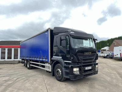 Iveco Stralis 330. Euro 6 6x2 Rear Lift And Steer Axel Sleeper Cab 2015 65 Reg