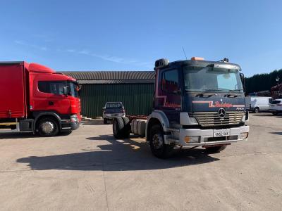 Mercedes Atego 1823 Manual Gearbox Tipper Chassis 2002 52 Reg