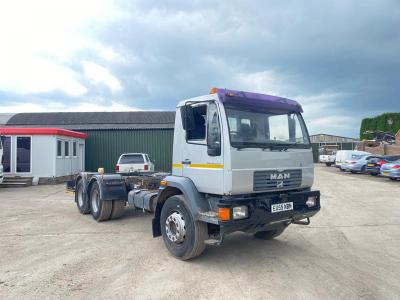 MAN 26.285 6x4 Cab and Chassis Manual Gearbox 2005 55 Reg